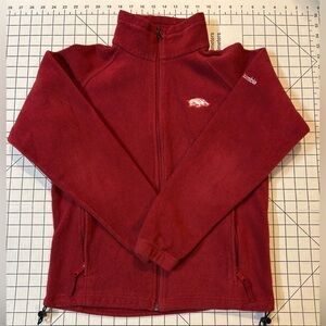 Columbia Women’s Medium Red Arkansas Razorbacks Jacket